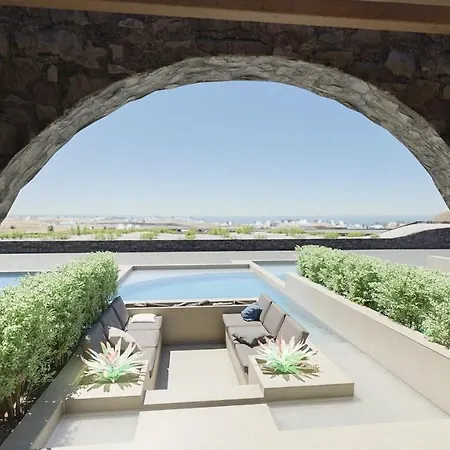Amazing Santorini 1 Bedroom Euphoria Private Pool Beautiful Sea Views Finikia